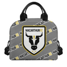 Macarthur FC Insulated Lunch Bag Box - Macarthur Football Club Medley Monogram Wordmark