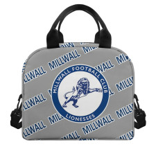 Millwall FC Insulated Lunch Bag Box - Millwall Football Club Medley Monogram Wordmark