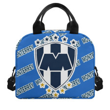 CF Monterrey Insulated Lunch Bag Box - Monterrey Football Club Medley Monogram Wordmark