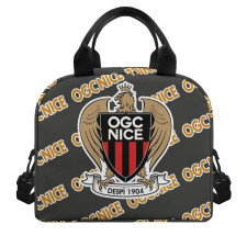OGC Nice Football Club Insulated Lunch Bag Box - OGC Nice Football Club Medley Monogram Wordmark