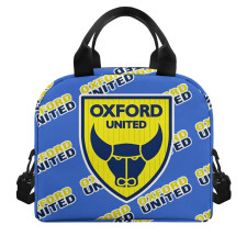 Oxford United FC Insulated Lunch Bag Box - Oxford Football Club Medley Monogram Wordmark