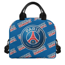 Paris Saint Germain FC Insulated Lunch Bag Box - Paris Saint-Germain Football Club Medley Monogram Wordmark