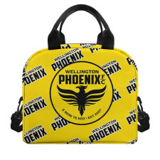 Wellington Phoenix FC Insulated Lunch Bag Box - Wellington Football Club Medley Monogram Wordmark