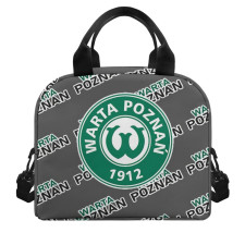 Warta Poznan Insulated Lunch Bag Box - Poznan Football Club Medley Monogram Wordmark