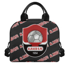 Al Raed FC Football Club Insulated Lunch Bag Box - Raed Football Club Medley Monogram Wordmark