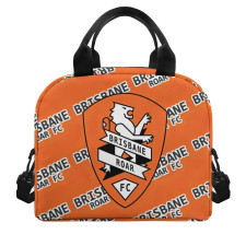 Brisbane Roar FC Insulated Lunch Bag Box - Brisbane Roar Football Club Medley Monogram Wordmark