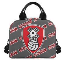Rotherham United FC Insulated Lunch Bag Box - Rotherham Football Club Medley Monogram Wordmark