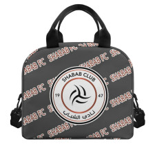 AL Shabab FC Football Club Insulated Lunch Bag Box - Shabab Football Club Medley Monogram Wordmark