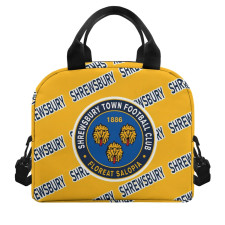 Shrewsbury Town FC Insulated Lunch Bag Box - Shrewsbury Football Club Medley Monogram Wordmark