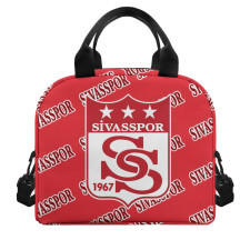 Sivasspor Insulated Lunch Bag Box - Sivasspor Football Club Medley Monogram Wordmark