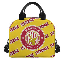 Stevenage FC Insulated Lunch Bag Box - Stevenage Football Club Medley Monogram Wordmark