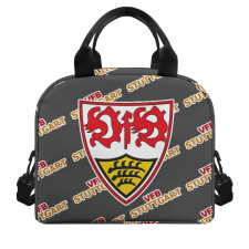 VFB Stuttgart Football Club Insulated Lunch Bag Box - Stuttgart Football Club Medley Monogram Wordmark