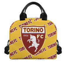 Torino FC Football Club Insulated Lunch Bag Box - Torino Football Club Medley Monogram Wordmark