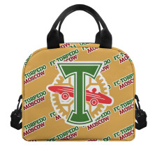 FC Torpedo Moscow Insulated Lunch Bag Box - Torpedo Football Club Medley Monogram Wordmark