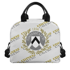 Udinese Calcio Football Club Insulated Lunch Bag Box - Udinese Football Club Medley Monogram Wordmark