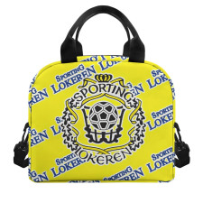 KSC Lokeren Oost Vlaanderen Football Club Insulated Lunch Bag Box - Vlaanderen Football Club Medley Monogram Wordmark
