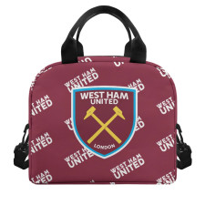 West Ham United Football Club Insulated Lunch Bag Box - West Ham United Football Club Medley Monogram Wordmark