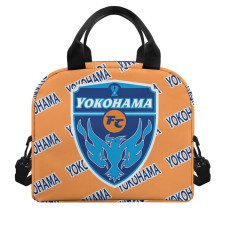 Yokohama FC Insulated Lunch Bag Box - Yokohama Football Club Medley Monogram Wordmark