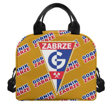 Gornik Zabrze Insulated Lunch Bag Box - Zabrze Football Club Medley Monogram Wordmark