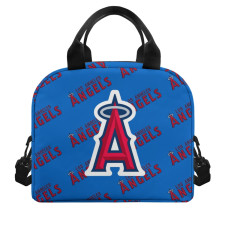 MLB Los Angeles Angels Insulated Lunch Bag Box - Los Angeles Angels Medley Monogram Wordmark