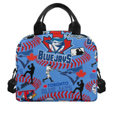 MLB Toronto Blue Jays Lunch Box - Toronto Blue Jays Mania Collage Logo