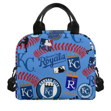 MLB Kansas City Royals Lunch Box - Kansas City Royals Mania Collage Logo