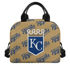 MLB Kansas City Royals Insulated Lunch Bag Box - Kansas City Royals Medley Monogram Wordmark