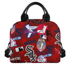 MLB Chicago White Sox Lunch Box - Chicago White Sox Mania Collage Logo