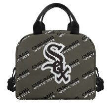 MLB Chicago White Sox Insulated Lunch Bag Box - Chicago White Sox Medley Monogram Wordmark