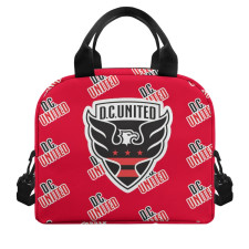 MLS D.C United Insulated Lunch Bag Box - D.C United Medley Monogram Wordmark