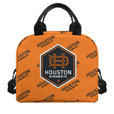 MLS Houston Dynamo FC Insulated Lunch Bag Box - Houston Dynamo Football Club Medley Monogram Wordmark