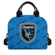 MLS San Jose Earthquakes Insulated Lunch Bag Box - San Jose Earthquakes Medley Monogram Wordmark
