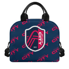 MLS St. Louis City SC Insulated Lunch Bag Box - St. Louis City Soccer Club Medley Monogram Wordmark
