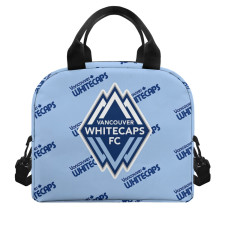 MLS Vancouver Whitecaps FC Insulated Lunch Bag Box - Vancouver Whitecaps Medley Monogram Wordmark