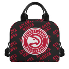 NBA Atlanta Hawks Insulated Lunch Bag Box - Atlanta Hawks Medley Monogram Wordmark