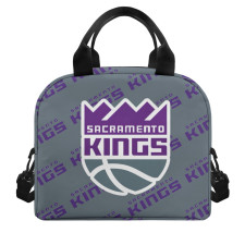 NBA Sacramento Kings Insulated Lunch Bag Box - Sacramento Kings Medley Monogram Wordmark
