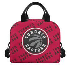 NBA Toronto Raptors Insulated Lunch Bag Box - Toronto Raptors Medley Monogram Wordmark