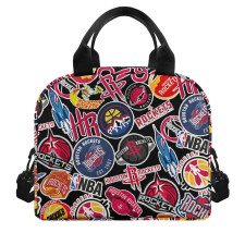 NBA Houston Rockets Insulated Lunch Bag Box - Houston Rockets Mania College Logo