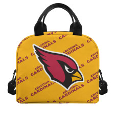 NFL Arizona Cardinals Insulated Lunch Bag Box - Arizona Cardinals Medley Monogram Wordmark