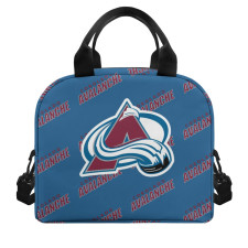 NHL Colorado Avalanche Insulated Lunch Bag Box - Colorado Avalanche Medley Monogram Wordmark