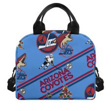 NHL Arizona Coyotes Lunch Box - Arizona Coyotes Mania Collage Logo