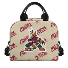 NHL Arizona Coyotes Insulated Lunch Bag Box - Arizona Coyotes Medley Monogram Wordmark