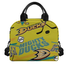 NHL Anaheim Ducks Lunch Box - Anaheim Ducks Mania Collage Logo