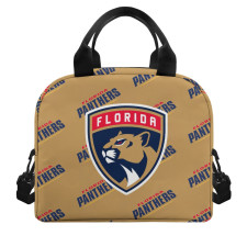 NHL Florida Panthers Insulated Lunch Bag Box - Florida Panthers Medley Monogram Wordmark