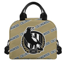 Collingwood Football Club Insulated Lunch Bag Box - Collingwood Football Club Medley Monogram Wordmark