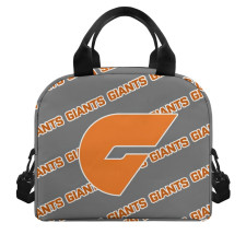 GWS Giants Football Club Insulated Lunch Bag Box - Giants Football Club Medley Monogram Wordmark