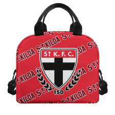 ST Kilda Football Club Insulated Lunch Bag Box - Kilda Football Club Medley Monogram Wordmark