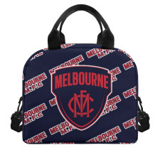 Melbourne Football Club Insulated Lunch Bag Box - Melbourne Football Club Medley Monogram Wordmark