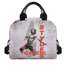 WWE AJ Styles Lunch Box - AJ Styles Grayscale Phenomenal Poster