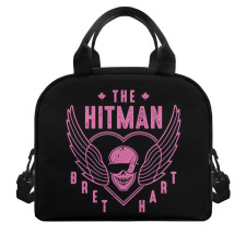 WWE Bret Hart Lunch Box - Bret Hart Hitman Logo